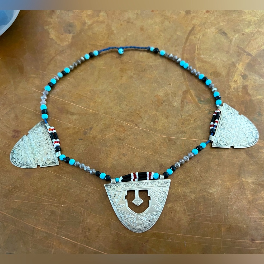 VINTAGE WEST AFRICAN TUAREG NECKLACE